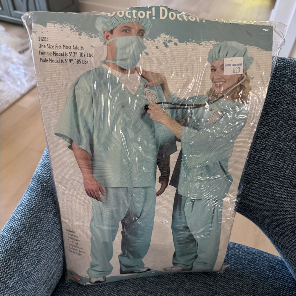 Adult Doctor Costume - Scrubs Set